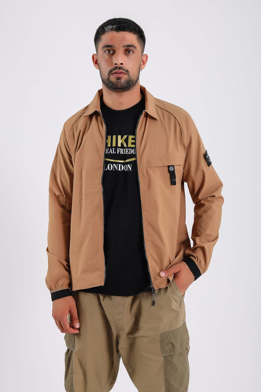 Mens over shirt zipper jacket designer jacket