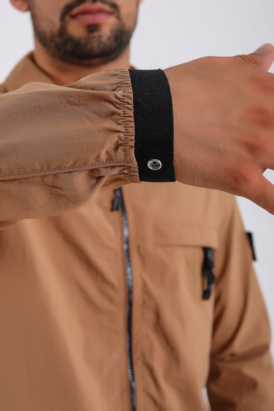 Mens over shirt zipper jacket designer jacket