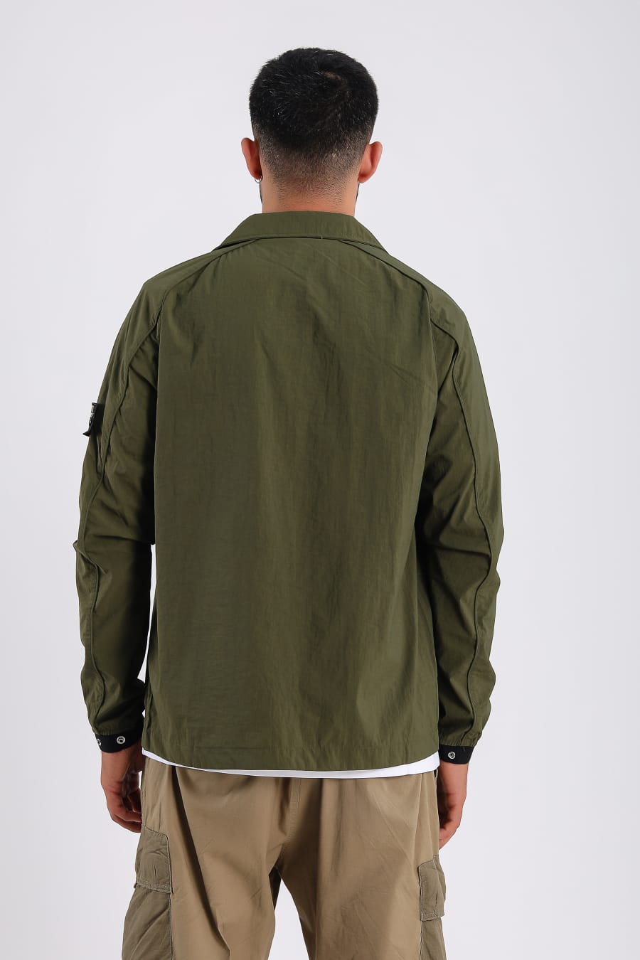 Mens over shirt zipper jacket designer jacket